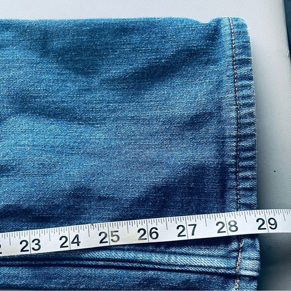 Carhartt Flannel-Lined Straight Leg Jeans – Blue Denim, Size 8 Short - Picture 14 of 14